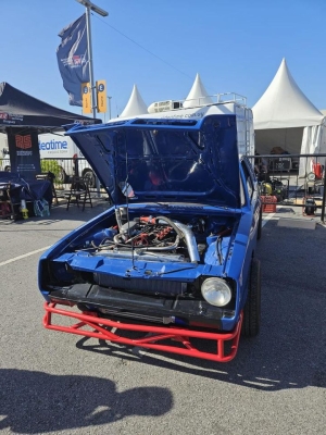 Autom&oacute;vil de Drift construido en Sarand&iacute; Grande form&oacute; parte de un evento en Antel Arena a total beneficio de la Telet&oacute;n