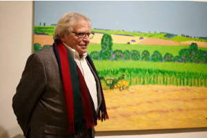 Pintor Mario Giacoya, oriundo de Sarand&iacute; Grande, inaugur&oacute; ayer su primera muestra individual en Argentina