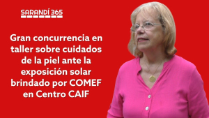 COMEF impulsa la concientizaci&oacute;n sobre la prevenci&oacute;n del c&aacute;ncer de piel con nuevo taller en Sarand&iacute; Grande