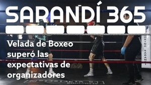&Eacute;xito de velada de boxeo en Sarand&iacute; Grande super&oacute; las expectativas de sus organizadores