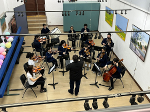 Orquestas del N&uacute;cleo Sinf&oacute;nico ofrecieron 1&deg; Concierto Anual en Sarand&iacute; Grande