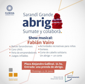 Anunciaron detalles de Feria y Campa&ntilde;a del Abrigo en Sarand&iacute; Grande