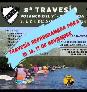 Reprogramaron 8&ordf; Traves&iacute;a del R&iacute;o Y&iacute; ya que el nivel r&iacute;o est&aacute; por encima del nivel de seguridad estipulado