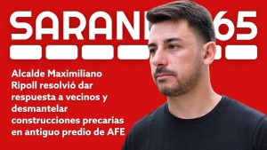 Alcalde anunci&oacute; que Municipio continuar&aacute; desarmando estructuras precarias en predio de AFE y mantendr&aacute; espacio recuperado