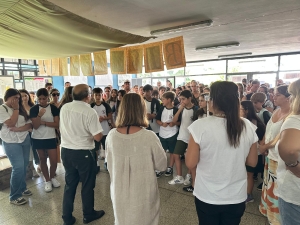 Liceo "Faustino Harrison" de Sarand&iacute; Grande dio ayer la bienvenida a 112 nuevos estudiantes en inicio de a&ntilde;o lectivo