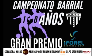 El 16 de enero comenzar&aacute; el 10&deg; Campeonato Barrial en Sarand&iacute; Grande