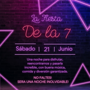El 21 de junio se celebrar&aacute; &ldquo;La Fiesta de la 7&rdquo;