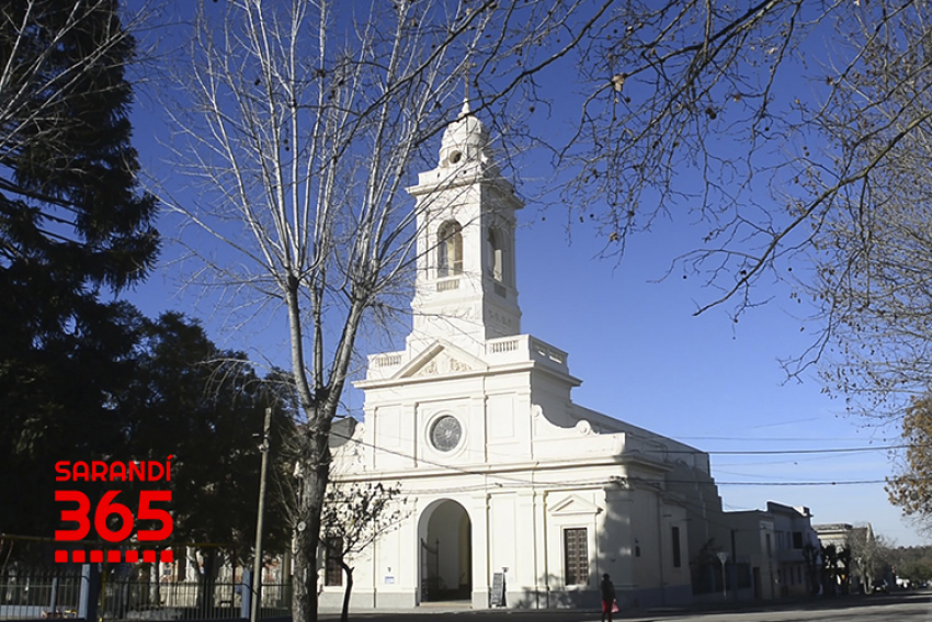 El domingo habr&aacute; bautismos en la Parroquia de Sarand&iacute; Grande