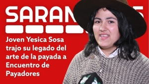Joven payadora de 16 a&ntilde;os cautiv&oacute; al p&uacute;blico en Encuentro de Payadores de Sarand&iacute; Grande