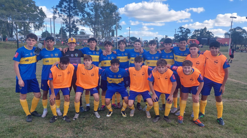 Boquita logr&oacute; dos victorias en categor&iacute;as formativas en Sarand&iacute; Grande