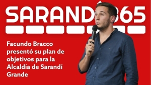 Facundo Bracco present&oacute; anoche un plan de objetivos con enfoque en obras prioritarias y abierto a propuestas ciudadanas