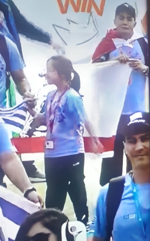 Gonzalo Benoit desfil&oacute; junto a delegaci&oacute;n uruguaya en ceremonia inaugural de la XXV Olimpiada Especial Fides 2025 en Bogot&aacute;