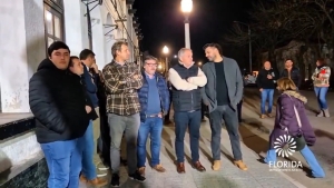Obra de alumbrado p&uacute;blico de casi $ 2.900.000 fue inaugurada ayer en Sarand&iacute; Grande