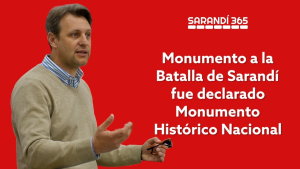 Secr. Gral. de la IDF Marcos P&eacute;rez destac&oacute; que el Monumento a la Batalla de Sarand&iacute; es un s&iacute;mbolo de la identidad de Sarand&iacute; Grande