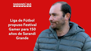 Liga de F&uacute;tbol propuso festival de video juegos para celebrar 150 a&ntilde;os de Sarand&iacute; Grande