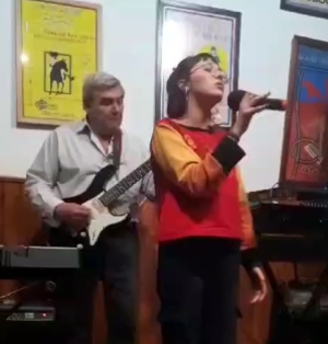 Antonela Valleo, Ariel Ferreira y DJ Alex Amaro deslumbraron en reapertura de Cantina del Centro Social 12 de Octubre