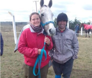 Jockey del Centro Social 12 de Octubre de Sarand&iacute; Grande obtuvo el 2&deg; lugar en ra&iacute;d en Casup&aacute;