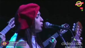 Folclorista de Sarand&iacute; Grande Luc&iacute;a Chappe se present&oacute; en 50&ordm; Festival A Orillas del R&iacute;o Olimar