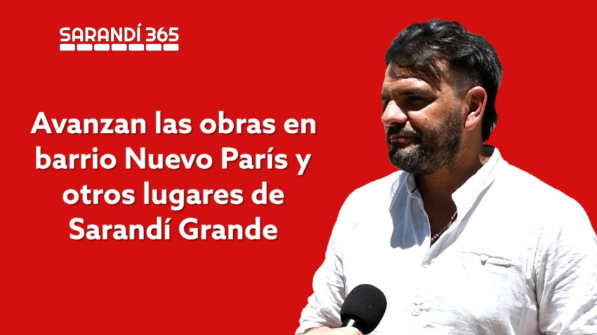 Alcalde Stopingi recorri&oacute; obras de pavimentaci&oacute;n en Nuevo Par&iacute;s y anunci&oacute; profesionalizaci&oacute;n del bacheo