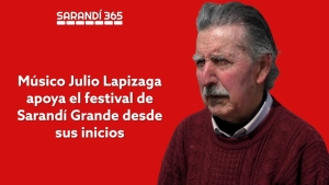 M&uacute;sico Julio Lapizaga consider&oacute; crucial la colaboraci&oacute;n de artistas locales en Festival a beneficio del Hospital de Sarand&iacute; Grande