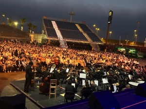 M&uacute;sicos Juan Laborde y Luciano Ram&oacute;n de Sarand&iacute; Grande participaron en segundo concierto de Orquesta del SODRE en Espa&ntilde;a