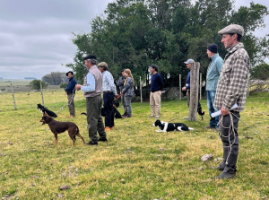 SUL brinda entrenamiento para trabajar con perros en el campo en Sarand&iacute; Grande