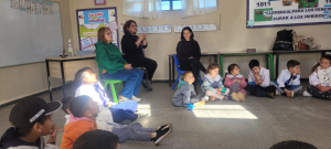 COMEF-IAMPP Sarand&iacute; Grande brind&oacute; conversatorio para promover  la crianza libre de violencia a escuelas 81, 91 y 94