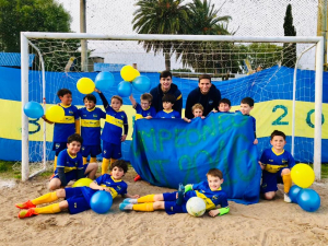 Boquita se coron&oacute; campe&oacute;n en Categor&iacute;a 2016 en Estadio de F&uacute;tbol Infantil de Sarand&iacute; Grande