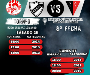 Barrio Vi&ntilde;a recibir&aacute; a La Vascongada en Estadio de F&uacute;tbol Infantil