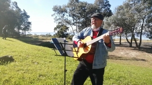 Cantautor Hugo Cabeza grabar&aacute; videoclip titulado "Cielito de Sarand&iacute;" con la participaci&oacute;n de parejas de baile de Ra&iacute;ces Sarandienses y ni&ntilde;os de Sarand&iacute; Grande