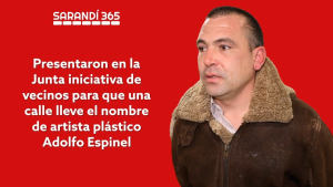 Propusieron anoche en la Junta que una calle del Barrio Jard&iacute;n de Sarand&iacute; Grande lleve el nombre del artista Adolfo Espinel