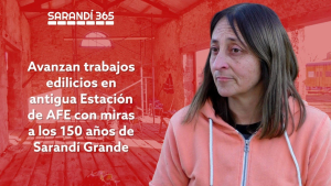 Recuperar&aacute;n espacios verdes y v&iacute;as cuando finalicen obras en antigua Estaci&oacute;n de AFE de Sarand&iacute; Grande