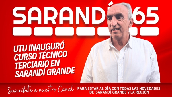 UTU inauguró ayer curso de administración de nivel terciario en Sarandí Grande