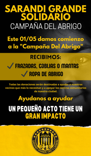 Barra de aficionados de Pe&ntilde;arol comenz&oacute; campa&ntilde;a solidaria para recoger abrigos en Sarand&iacute; Grande