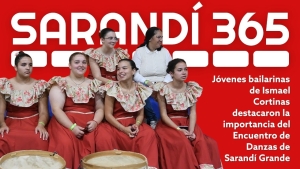 "Lo m&aacute;s lindo de la danza es expresarse y liberarse" destacaron j&oacute;venes bailarinas de Ismael Cortinas, presentes ayer en Sarand&iacute; Grande