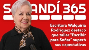 Taller "Escribir para So&ntilde;ar" en Cowork Sarand&iacute; super&oacute; las expectativas afirm&oacute; escritora Walquiria Rodr&iacute;guez