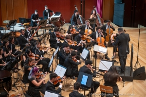 M&uacute;sicos Juan Laborde y Luciano Ram&oacute;n cerraron anoche gira internacional junto a la Orquesta Juvenil del Sodre con concierto en Gran Canaria