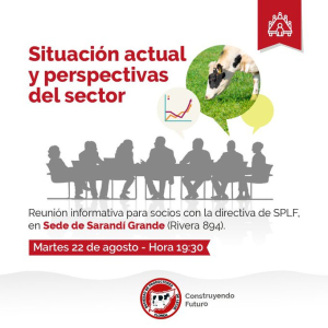 Hoy habr&aacute; reuni&oacute;n informativa de Sociedad de Productores de Leche en Sarand&iacute; Grande