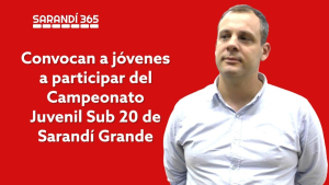 Liga de F&uacute;tbol convoca a j&oacute;venes de Sarand&iacute; Grande a sumarse a equipos que participar&aacute;n en Campeonato Sub 20