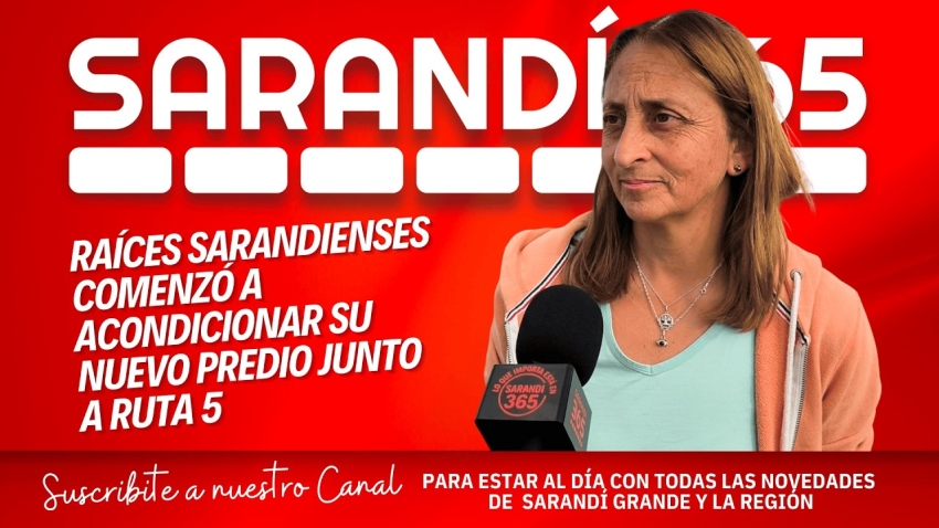 Raíces Sarandienses comenzó a acondicionar espacio propio que será destinado a peñas y museo tradicionalistas