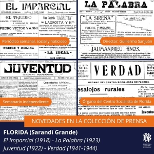 Doce nuevas publicaciones hist&oacute;ricas de Sarand&iacute; Grande fueron digitalizadas y publicadas en internet