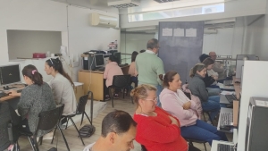 27 personas comenzaron talleres de Operador de PC en Espacio de Inclusi&oacute;n Digital de Sarand&iacute; Grande