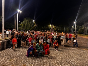 Reyes Magos llegaron a Sarand&iacute; Grande en la Movida de Reyes de los hermanos Saboredo, que entregaron m&aacute;s de 40.000 regalos en todo el departamento