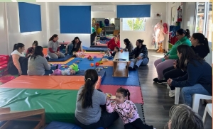 Culmin&oacute; primer ciclo de talleres para embarazadas y sus familias en el CAIF de Sarand&iacute; Grande