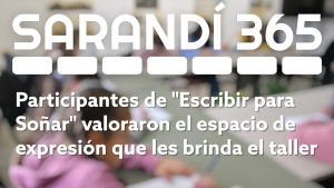 Ni&ntilde;os de "Escribir para So&ntilde;ar" de Cowork Sarand&iacute; destacaron su libertad creativa y crecimiento personal durante el taller