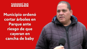 Municipio orden&oacute; cortar &aacute;rboles ante riesgo de que cayeran en cancha afirm&oacute; Walquivan Eg&uuml;ez, quien lo resolvi&oacute; junto a Concejo Municipal