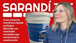 Crear Soluciones lanz&oacute; nueva membrana impermeabilizante fabricada con neum&aacute;ticos reciclados que ofrece mayor elasticidad y durabilidad