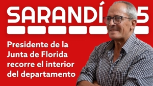 Presidente de Junta de Florida visit&oacute; hoy Sarand&iacute; Grande en una recorrida que tiene por objetivo "comprender de primera mano la realidad que enfrentan los pueblos"