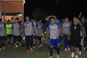 Selecciones de f&uacute;tbol de Sarand&iacute; Grande jugaron anoche nuevos amistosos en su preparaci&oacute;n para Copa de OFI
