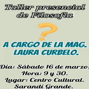 Taller "Preguntar y Pensar" brindar&aacute; Asociaci&oacute;n de Maestros en Sarand&iacute; Grande